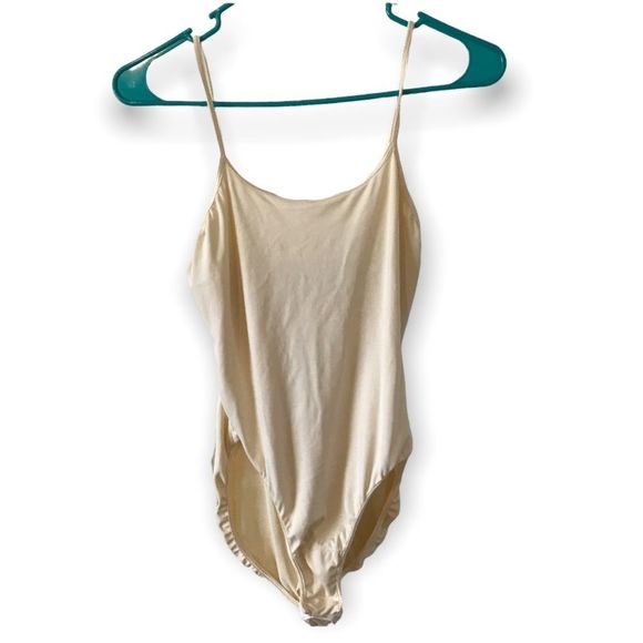 Victoria's Secret Tops - Vintage Victoria secret gold label spaghetti strap bodysuit